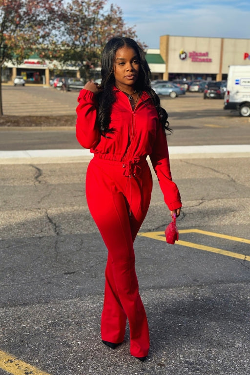 Bet On Her | Jacket and Flare Leg Pant 2pc Set
