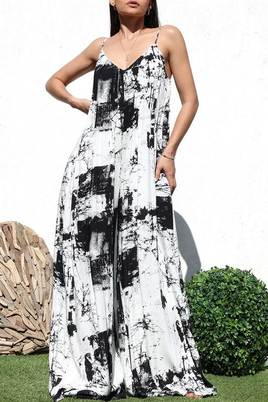Black and White jumpsuit