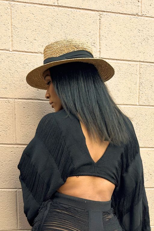 Panama Vibes | Rattan Straw Hat