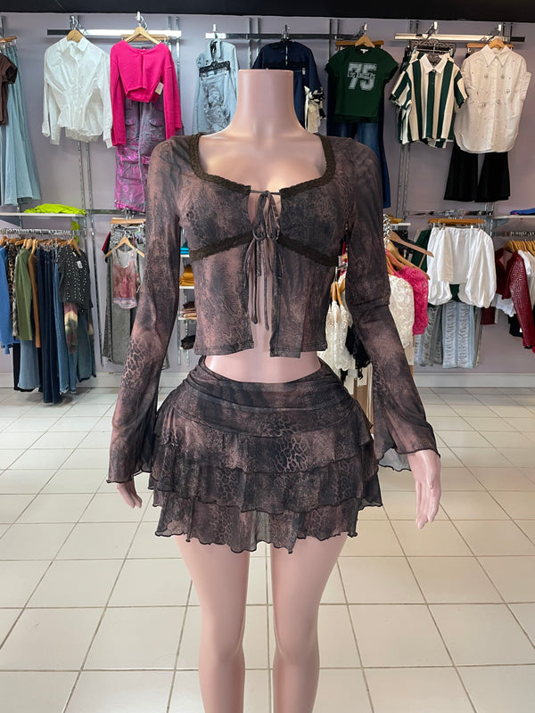Katrina skirt set