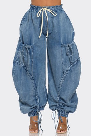 Gypsy Denim Cargo Pants